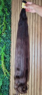85cm Castanho Médio Ondulado ( 220g ) FB1404 - Imagem 2