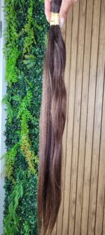 70CM  Loiro Escuro Liso ( 75g ) FB1204 - Imagem 2