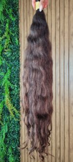 70CM Castanho Cacheado ( 160g ) VM3055 - Imagem 2